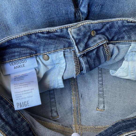 PAIGE Verdugo Ankle Skinny Jeans - Picture 9 of 9
